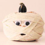 Picture of a pumpkin bandaged up