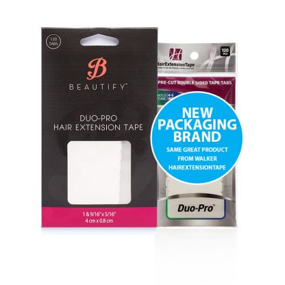 Duo-Pro Hair Extension Double-sided Tape Tabs - New Packaging Same great Product