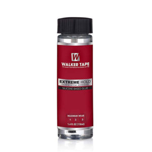Walker adhesive bonding technology. Extreme Hold Silicone based glue for wigs and hair replacement systems 41ml size.
